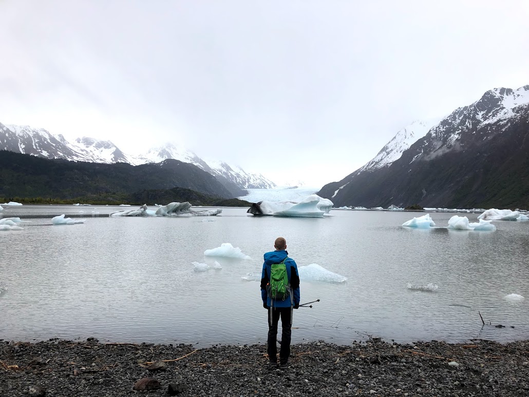 Trail through Kachemak Bay State Park